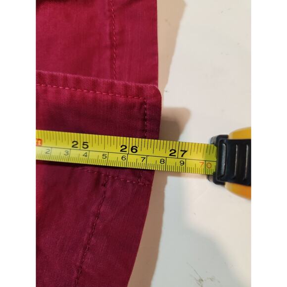 Talbots Petite Jacket Women's Medium Hot Pink Collared Button & Zip Front - Picture 11 of 11